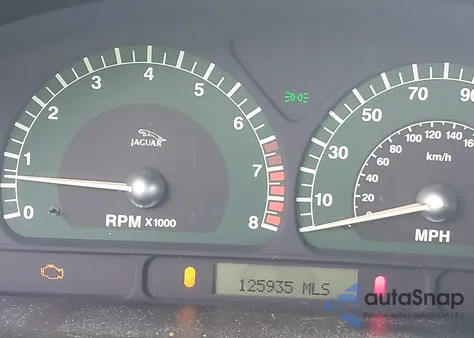 2003 Jaguar S-Type 4.2L V8 from USA, damaged, VIN SAJEA01UX3HM89275